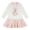 A DEE ABSTRACT TEDDY SCARLETT DRESS W243708