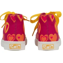 A DEE BOLD HEARTS JAZZY HIGH TOPS S245102P