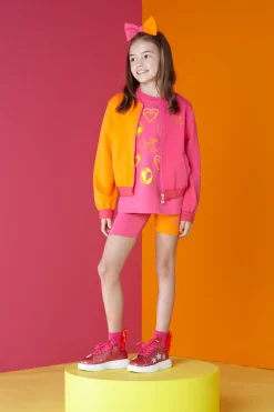 A DEE BOLD HEARTS MANDY BOMBER JACKET S242303