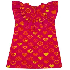 A DEE BOLD HEARTS MARISSA DRESS S242707