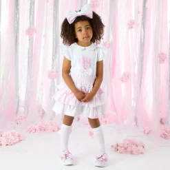 A DEE HEAVENLY HYDRANGEA CASEY SKIRT SET S251501