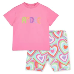 A DEE POP HEARTS ELLIE SHORTS SET S253524
