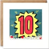 AGE 10 BIRTHDAY CARD PK2675