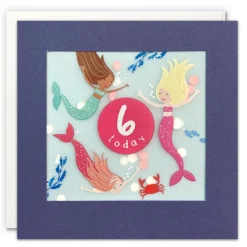 AGE 6 BIRTHDAY CARD PP3723