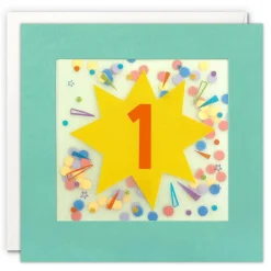 AGE 1 BIRTHDAY CARD PP3900