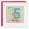 AGE 5 BIRTHDAY CARD PP3275