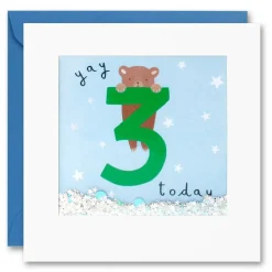 AGE 3 BIRTHDAY CARD PT2788