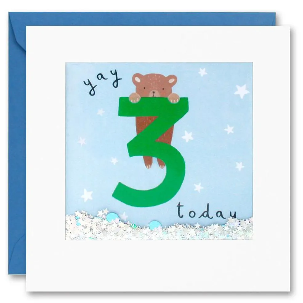 AGE 3 BIRTHDAY CARD PT2788
