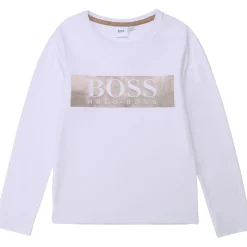 BOSS LONG SLEEVED T SHIRT J15404 10B