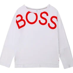 BOSS LONG SLEEVED T SHIRT J15405 10B