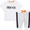BOSS T SHIRT & LEGGINGS SET J98358