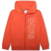 BOSS ZIP UP HOODIE J25Q25