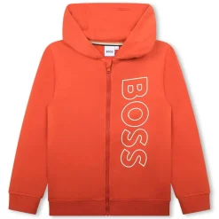 BOSS ZIP UP HOODIE J25Q25