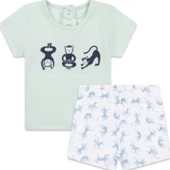 CARREMENT BEAU T SHIRT & SHORTS SET Y98167