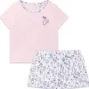 CARREMENT BEAU T SHIRT & SHORTS SET Y08049