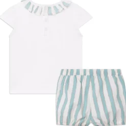CARREMENT BEAU T SHIRT & SHORTS SET Y08034