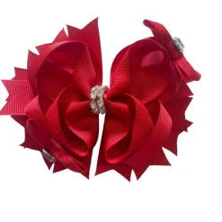 DELUXE DOUBLE HAIR BOW DDHBR