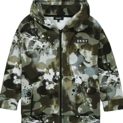 DKNY ZIP UP HOODIE D25D62