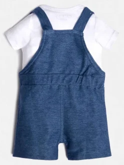 GUESS DUNGAREE SET H3GW03