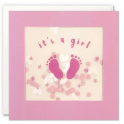 IT'S A GIRL CARD PP3665