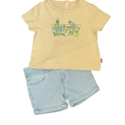 LEVIS T SHIRT & SHORTS SET K405