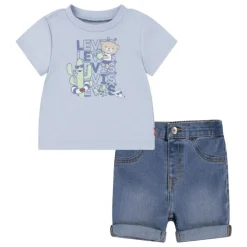 LEVIS T SHIRT & SHORTS SET K235