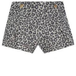 LILI GAUFRETTE SHORTS WITH ADJUSTABLE WAIST GP26042 491