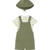 MAYORAL DUNGAREE & HAT SET 1649 14