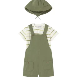 MAYORAL DUNGAREE & HAT SET 1649 14