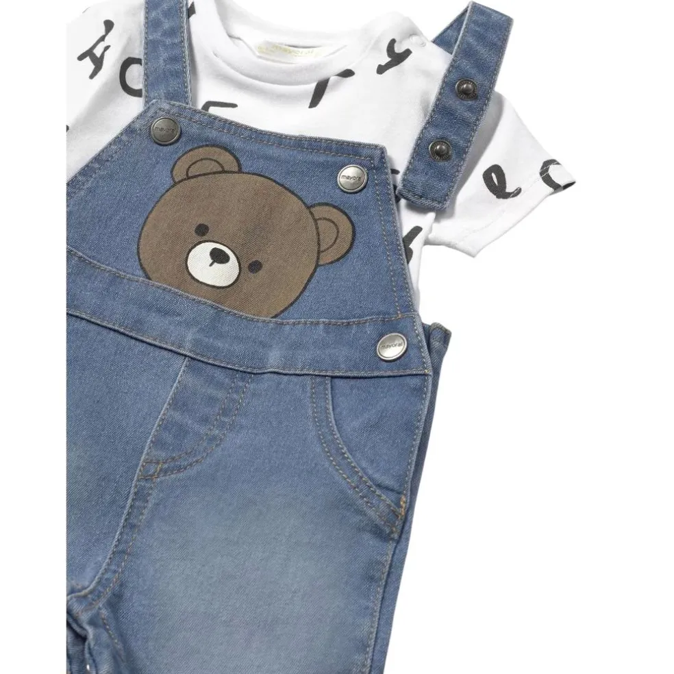 MAYORAL DUNGAREE SET 1622