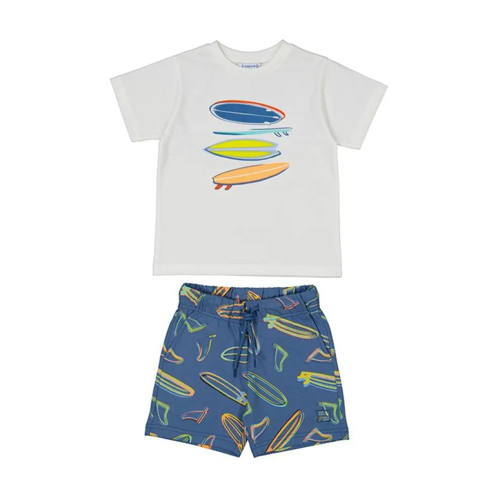 MAYORAL T SHIRT & SHORTS SET 3604