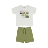MAYORAL T SHIRT & SHORTS SET 3605