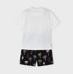 MAYORAL T SHIRT & SHORTS SET 3678