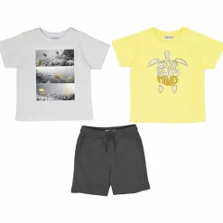 MAYORAL 2X T SHIRTS & SHORTS SET 3610