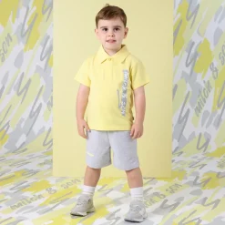 MITCH & SON GAEL POLO SHIRT & SHORTS SET MS25207