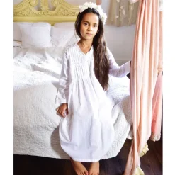 POWELL CRAFT LONG SLEEVED NIGHTDRESS SN96 CHARLOTTE