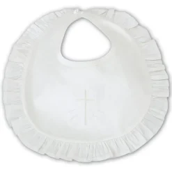 SARAH LOUISE CHRISTENING BIB 003317