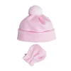 SATILA COTTON POM POM HAT & SCRATCH MITTENS BLABAR 150