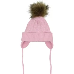 SATILA HAT WITH FAUX FUR POM POM PIPER 157
