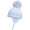SATILA HAT WITH FAUX FUR POM POM DAISY 453