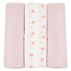 3X MUSLIN SQUARES P13P