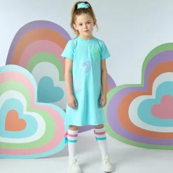 A DEE POP HEARTS EVANGELINE DRESS S253713T