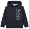 BOSS ZIP UP HOODIE J25Q25
