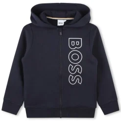 BOSS ZIP UP HOODIE J25Q25
