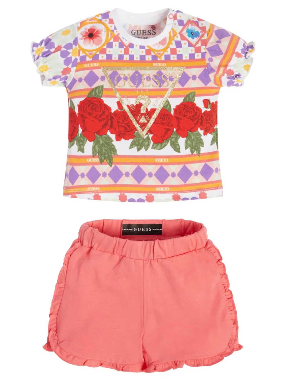 GUESS TOP & SHORTS SET A3GG01