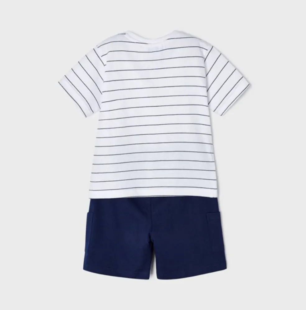 MAYORAL T SHIRT & SHORTS SET 3675
