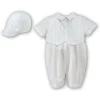 SARAH LOUISE SHORT ROMPER & HAT 2210S